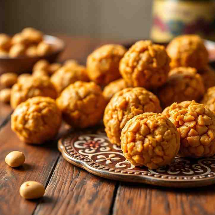 Burkina Faso Koudoukou Recipe - Sweet Peanut Bites
